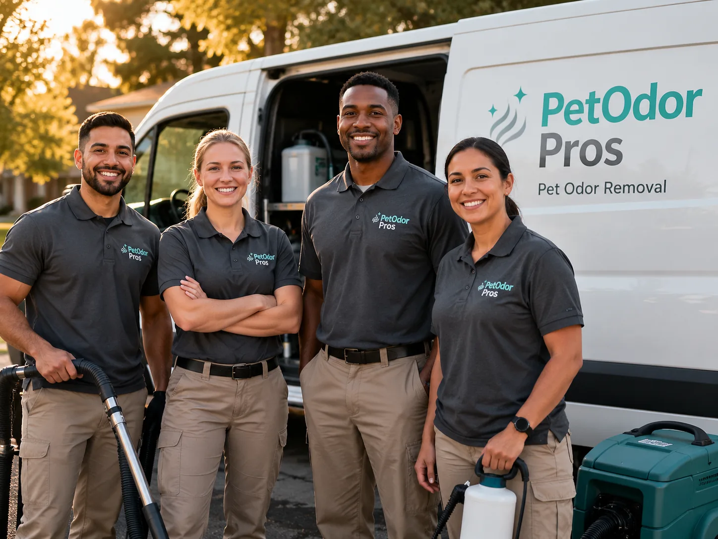 Pet Odor Removal team serving Harvey, ND